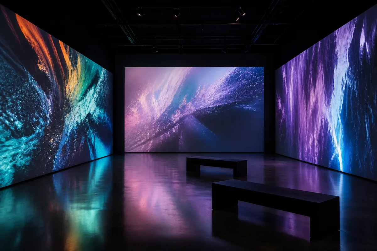 Art vidéo immersif — Atlas visuel