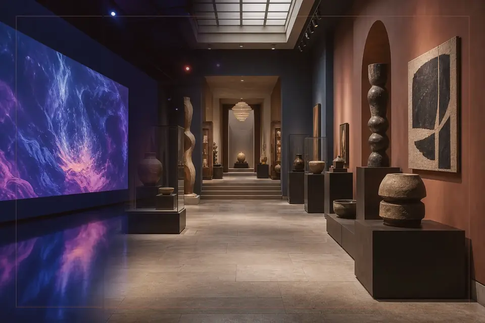 تكوين تحريري عن الفنون البصرية لدليل Berggruen Museum