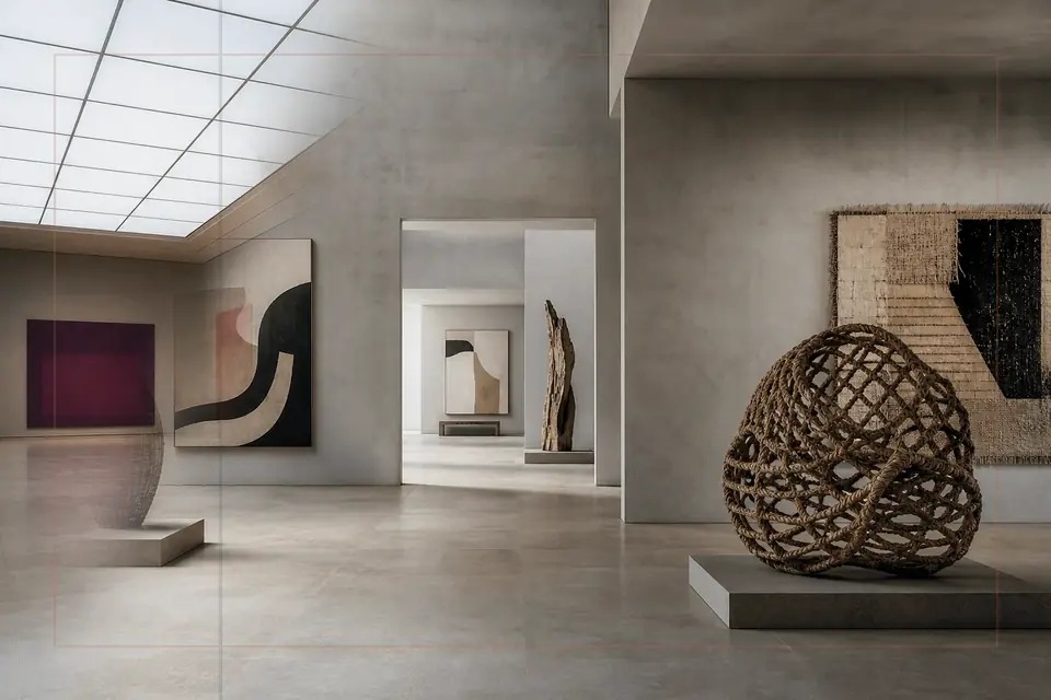 تكوين تحريري عن الفنون البصرية لدليل Galerie Neue Meister