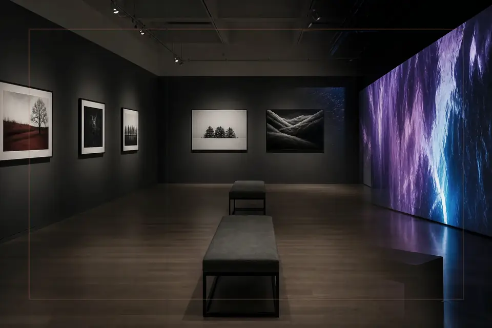 Gothenburg Museum of Art のガイドのための視覚芸術エディトリアル作品