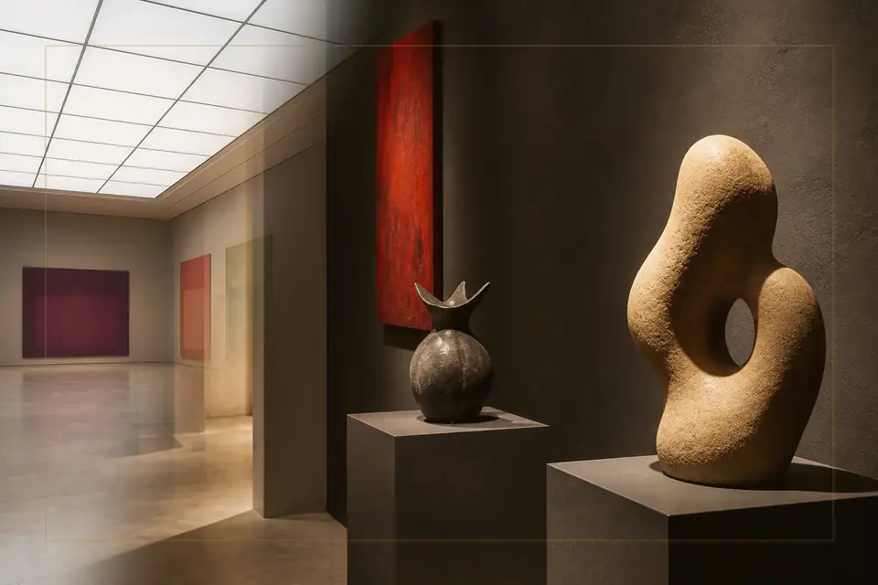 Hecht Museum のガイドのための視覚芸術エディトリアル作品