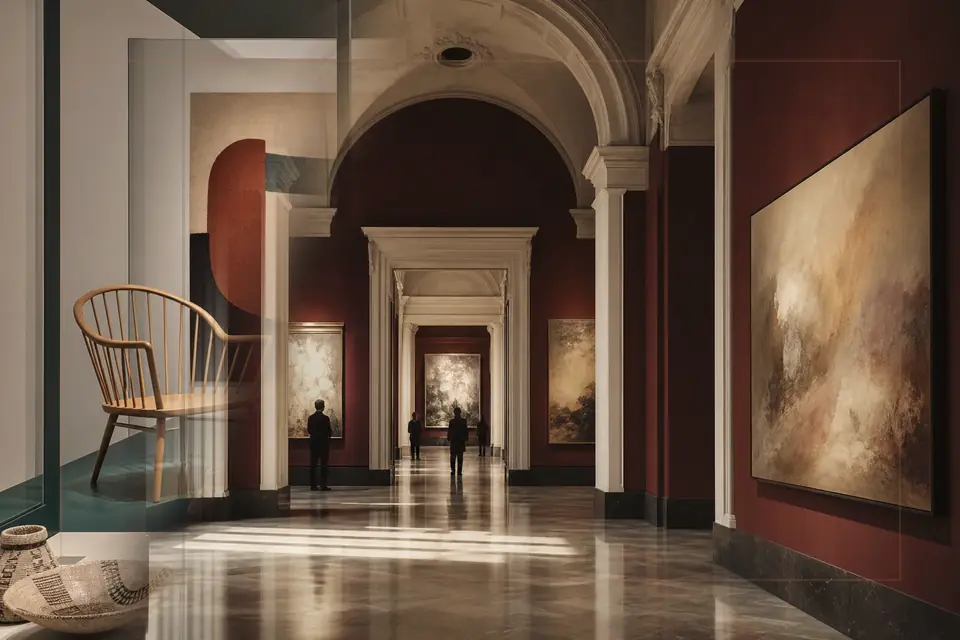 تكوين تحريري عن الفنون البصرية لدليل Kiev National Picture Gallery