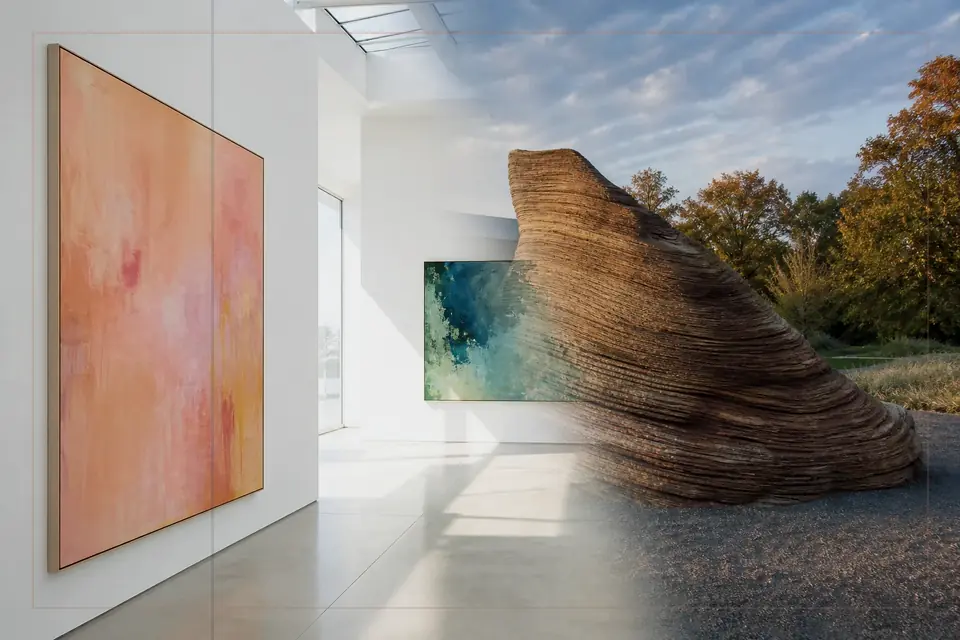 تكوين تحريري عن الفنون البصرية لدليل Kunsthalle Bielefeld