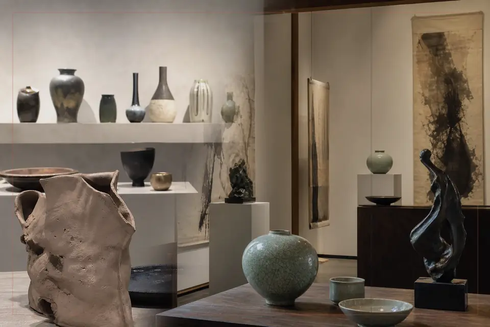 为Massachusetts Museum of Contemporary Art指南创作的视觉艺术编辑构图