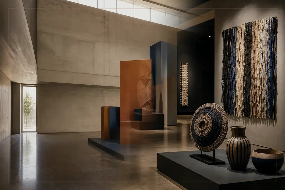 Composition éditoriale consacrée aux arts visuels pour le guide de Musée Cognacq-Jay