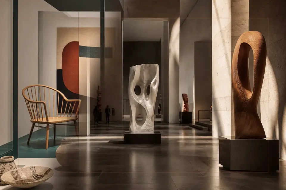 Composition éditoriale consacrée aux arts visuels pour le guide de Museu Picasso