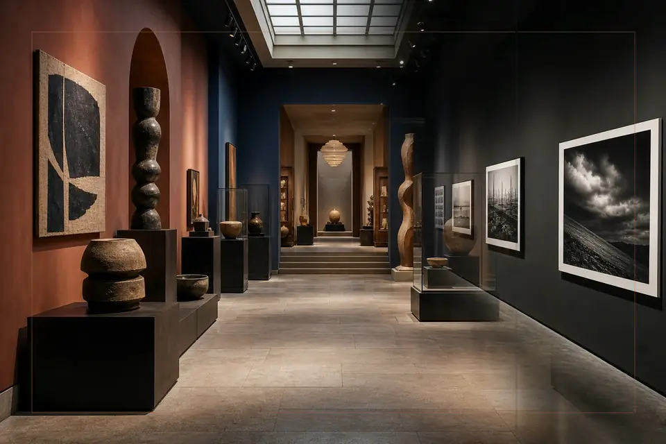 تكوين تحريري عن الفنون البصرية لدليل Museum der bildenden Künste