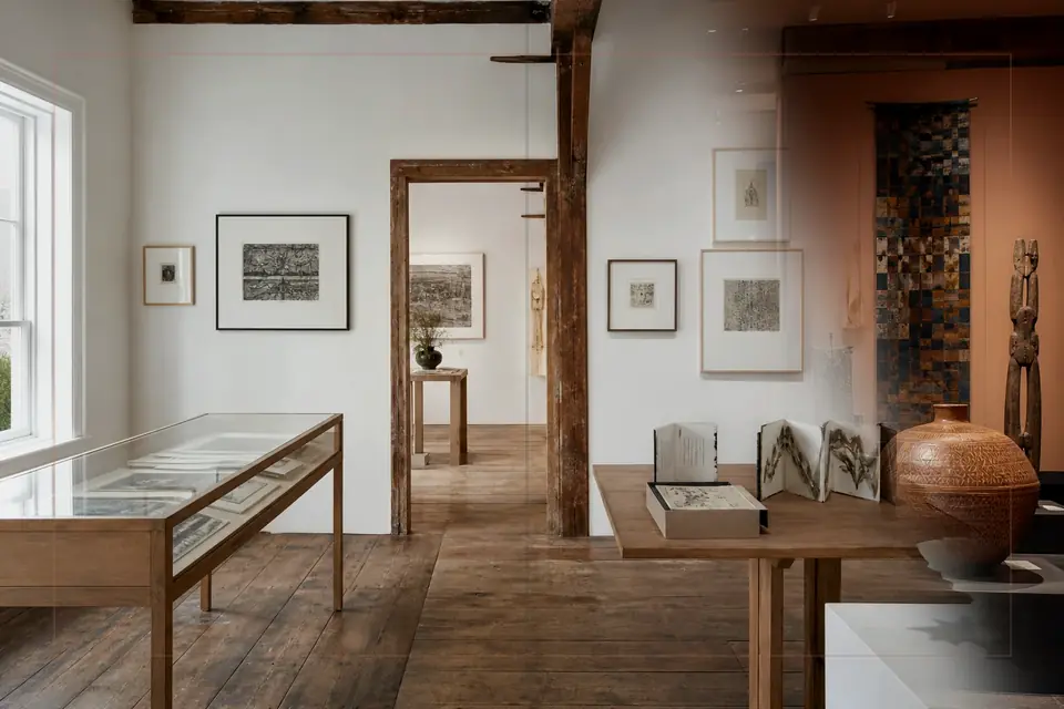 National Gallery of North Macedonia のガイドのための視覚芸術エディトリアル作品