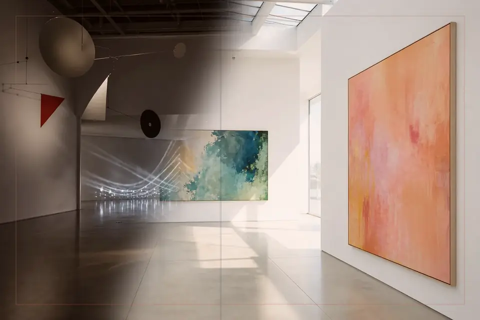 Padiglione d'Arte Contemporanea 가이드를 위한 시각 예술 에디토리얼 구성