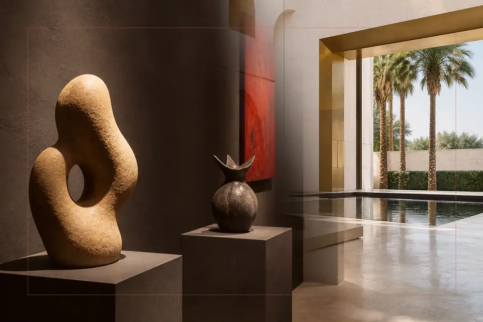 Composition éditoriale consacrée aux arts visuels pour le guide de Palazzo Schifanoia