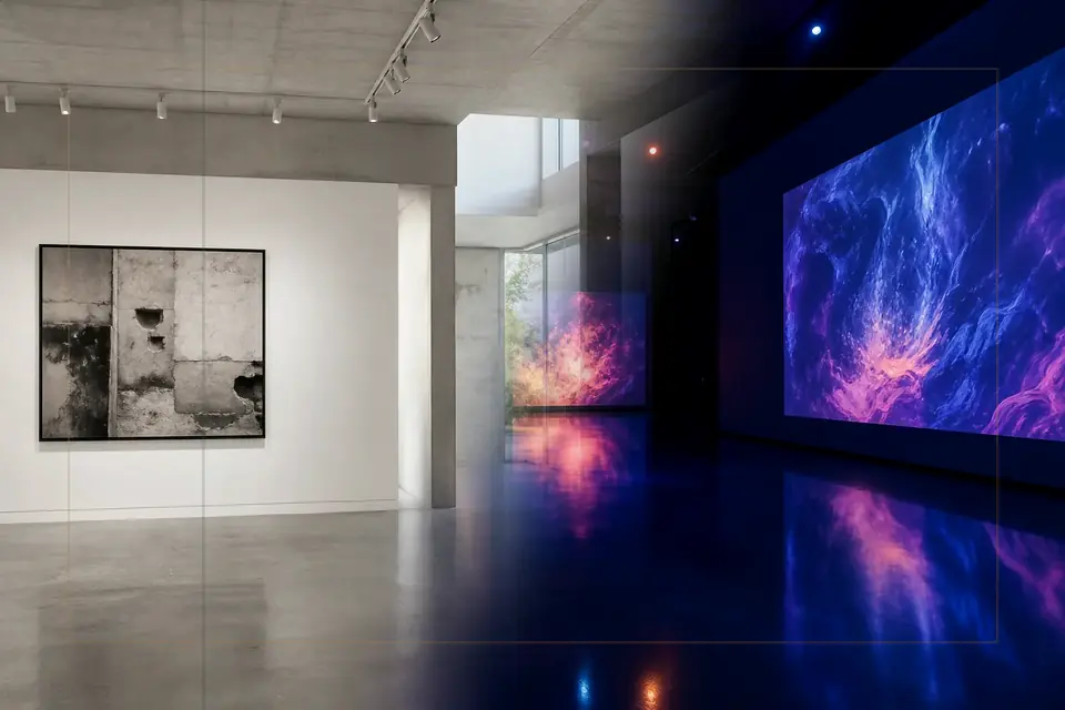Editorial visual-arts composition for the Pera Museum guide