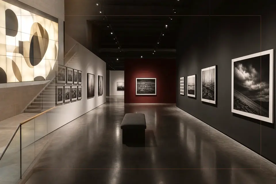 Pinacoteca Ambrosiana 가이드를 위한 시각 예술 에디토리얼 구성