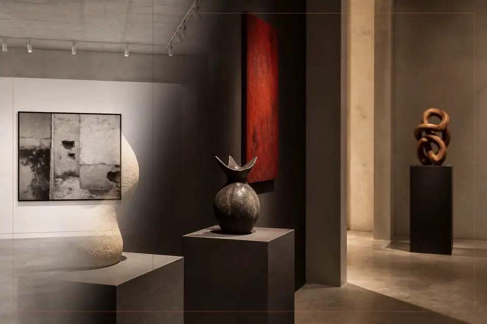 Pinacoteca del Castello Sforzesco 가이드를 위한 시각 예술 에디토리얼 구성