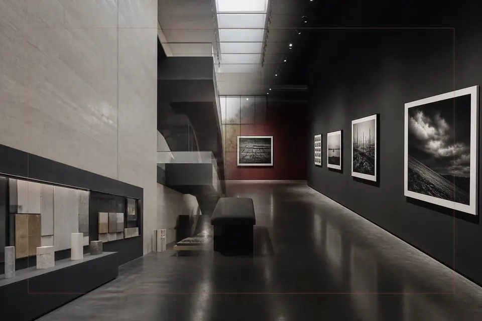 Composition éditoriale consacrée aux arts visuels pour le guide de Rodin Museum