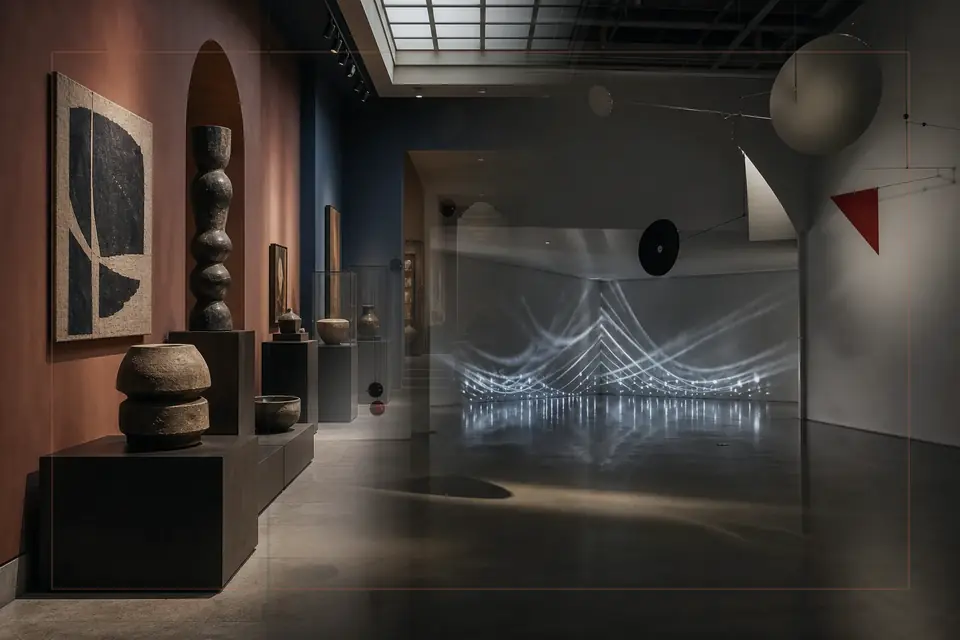 Royal Palace of Milan 가이드를 위한 시각 예술 에디토리얼 구성