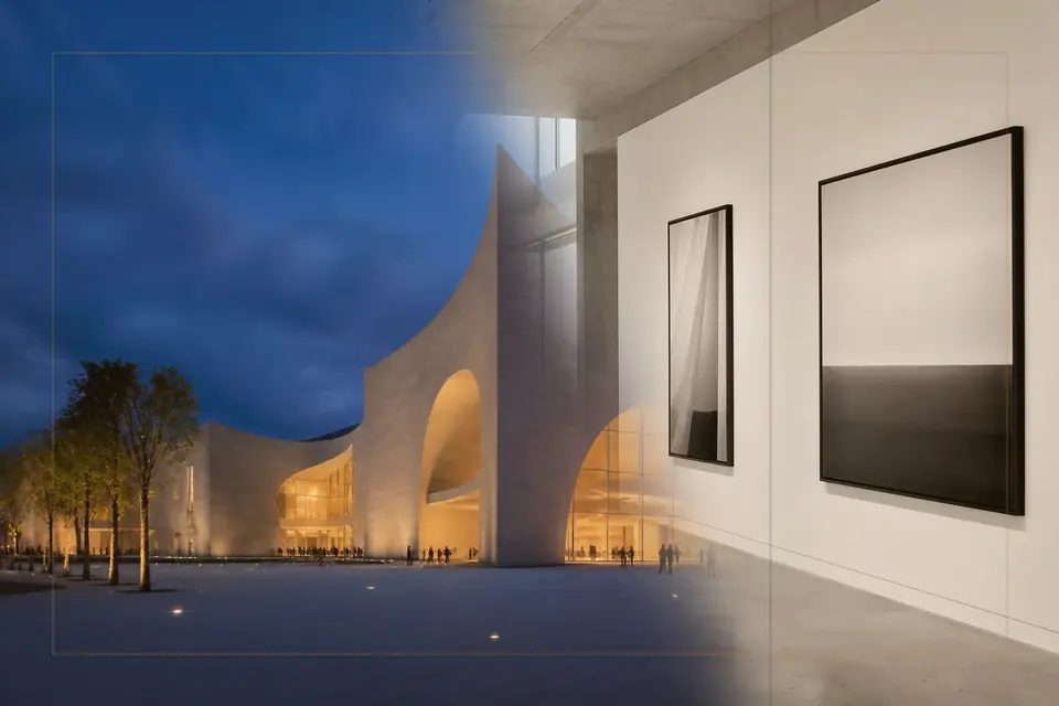 The Museum for Islamic Art のガイドのための視覚芸術エディトリアル作品