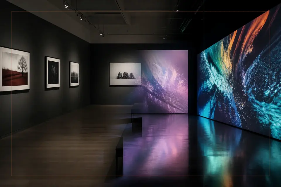 Triennale di Milano 가이드를 위한 시각 예술 에디토리얼 구성