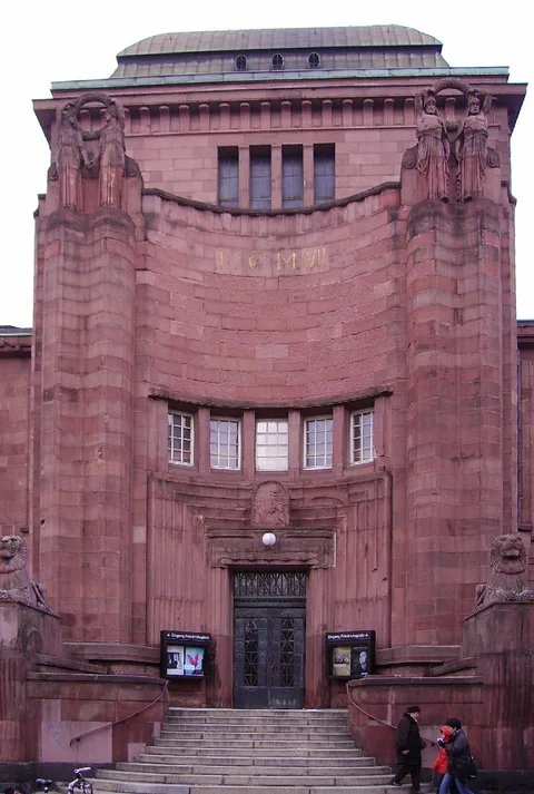 Photographie d’archive associée à Kunsthalle Mannheim