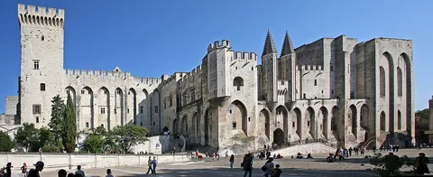 Photographie d’archive associée à Palais des Papes