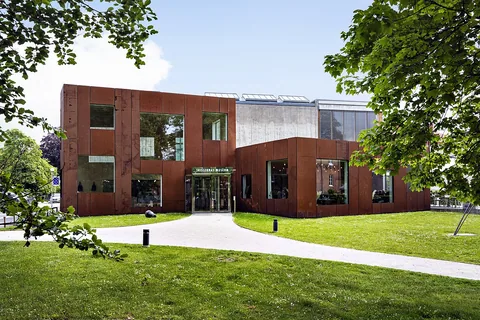 Photographie d’archive associée à Skissernas Museum – Museum of Artistic Process and Public Art
