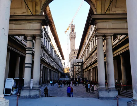 Gallerie degli Uffizi à Florence, Italie
